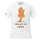 I Want to Meow with You Forever - Chonky Cat White Motivational Men's T-Shirt
