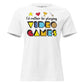 I'd Rather Be Playing Video Games - Gaming Controller White Motivational Women’s T-Shirt