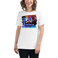 “I'd Rather Be Streaming” White Motivational Women’s T-Shirt Lifestyle