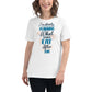 I’m Already Planning What I’m Going To Eat After This White Motivational Women’s T-Shirt Lifestyle
