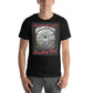 I'm Just Out Here Trusting God - Lakeside Reflection Men's Motivational Black T-Shirt