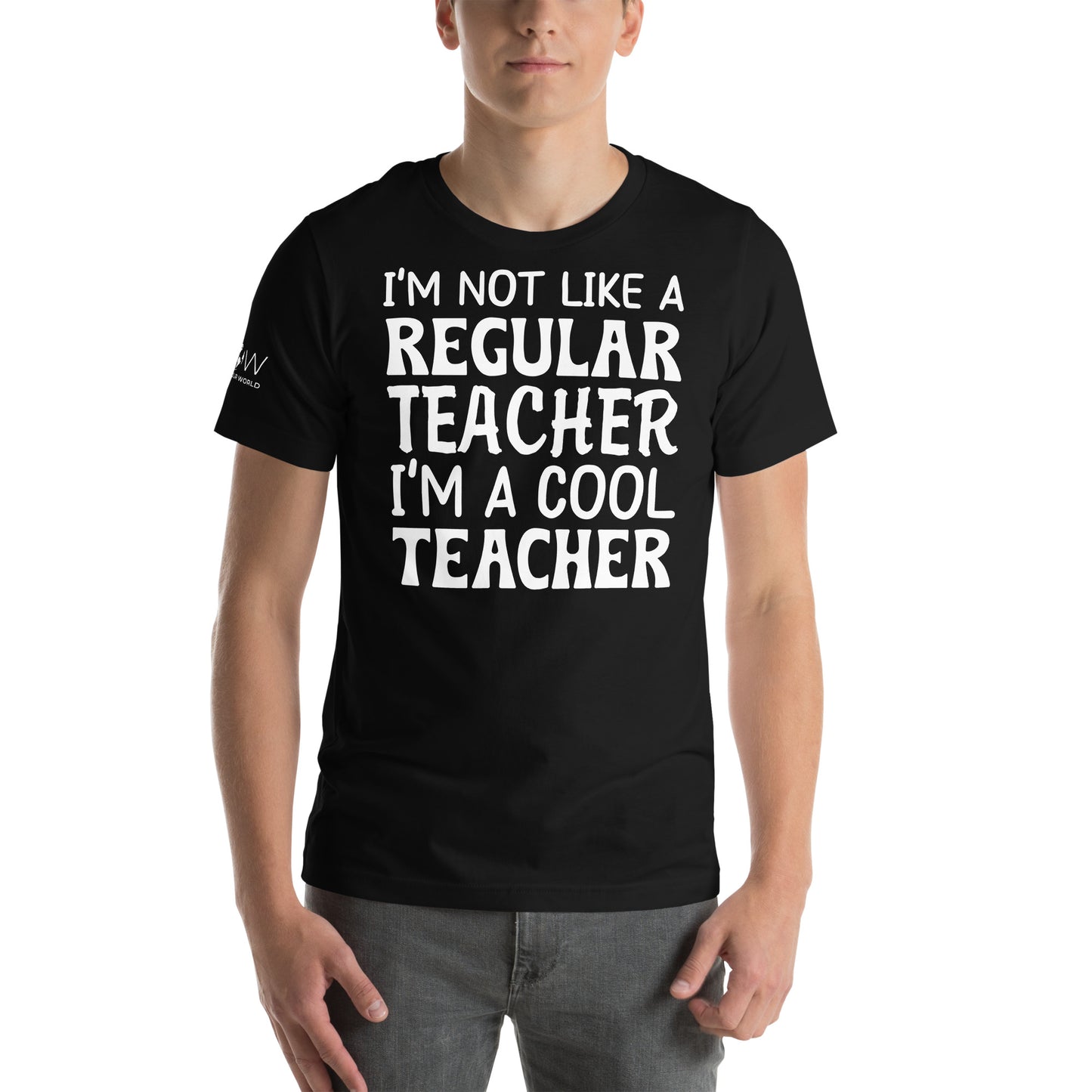 I’m Not Like a Regular Teacher, I’m Black Motivational Men's T-Shirt