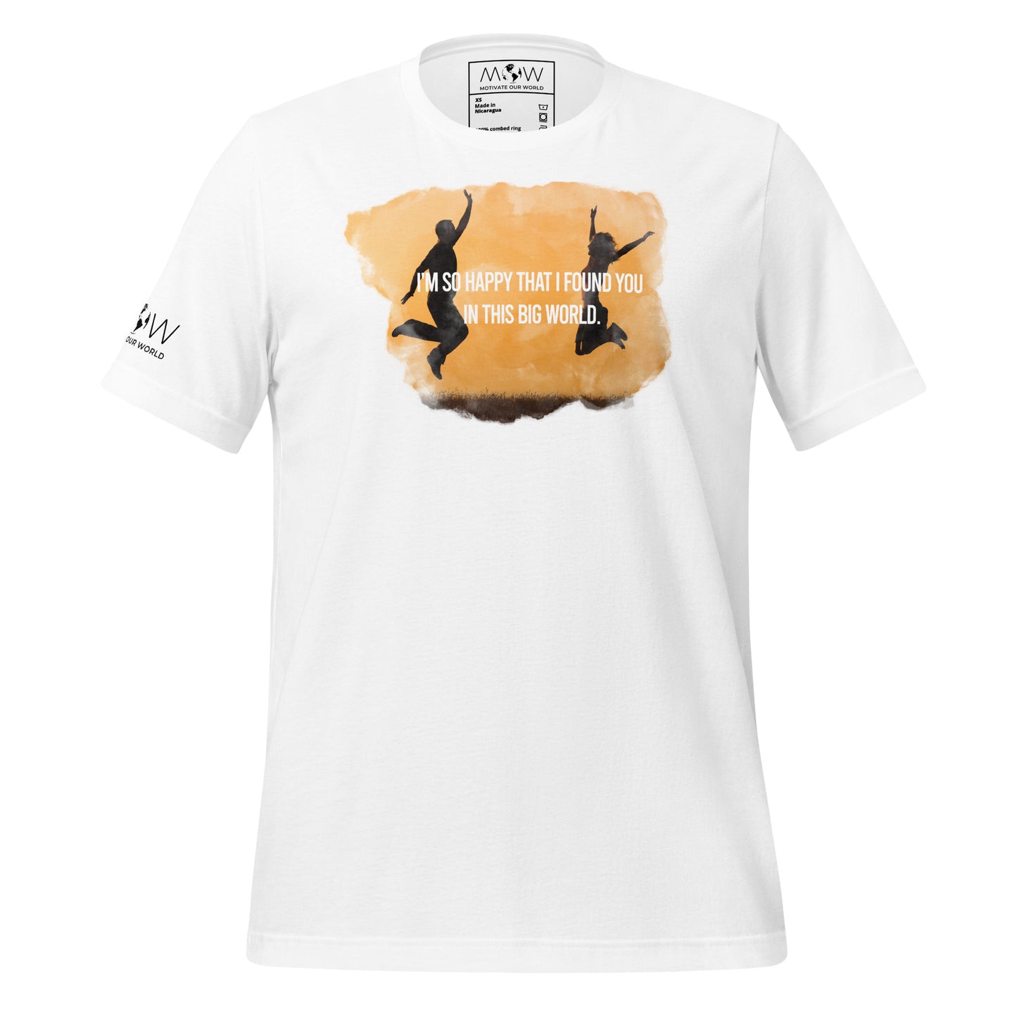 I’m So Happy That White Motivational Men's T-Shirt