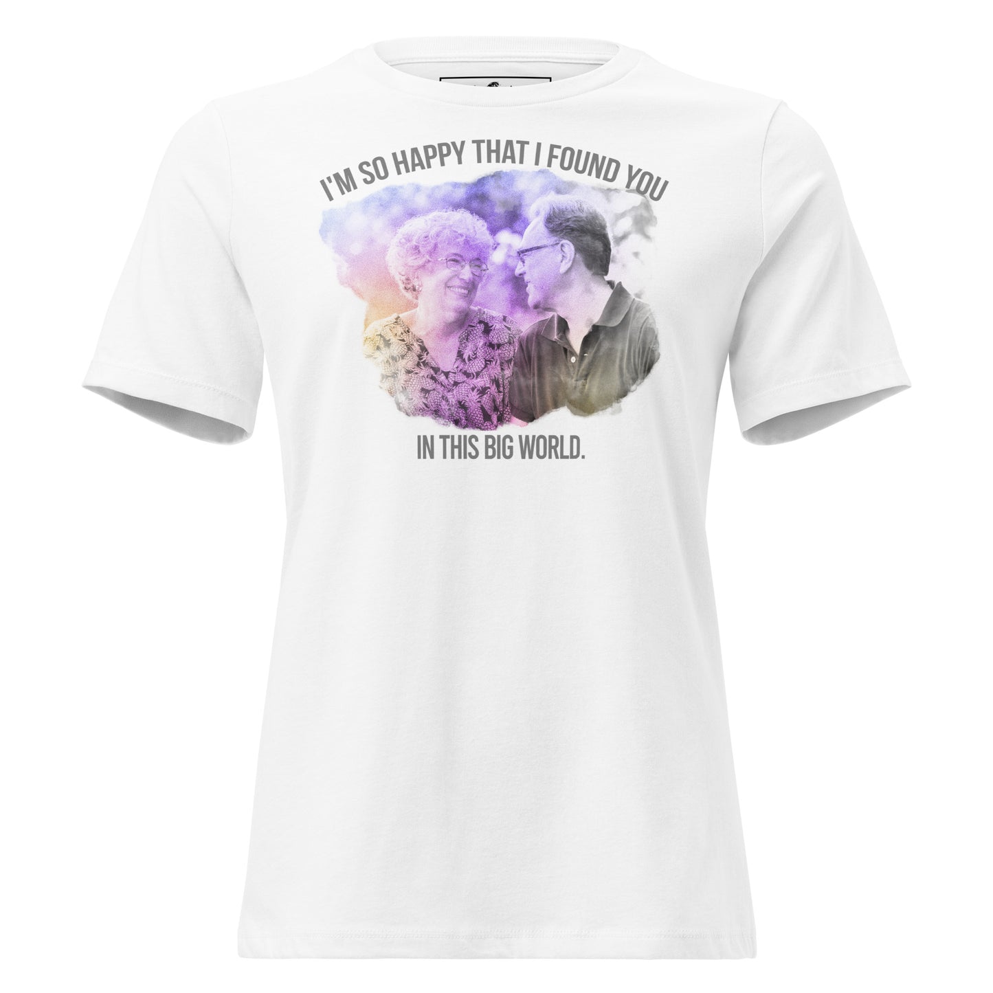 I’m So Happy White Motivational Women’s T-Shirt