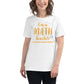 I’m a Math Teacher, Of Course I Have Problems White Motivational Women’s T-Shirt Lifestyle