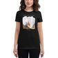 If You Can Be Anything, Be Kind (Flower Design) Women’s Motivational Black T-Shirt