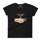 If You Can Be Anything, Be Kind (Holding Hands Design) Women’s Motivational Black T-Shirt