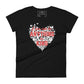 If You Can Be Anything, Be Kind Women’s Motivational Black T-Shirt