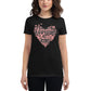 If You Can Be Anything, Be Kind Women’s Motivational Black T-Shirt