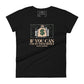 If You Can Count Your Money Work Harder III Women’s Motivational Black T-Shirt