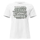 If You Can Count Your Money Work Harder White Motivational Women’s T-Shirt