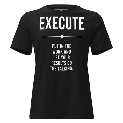 If You Don’t Try Minimalist Black Motivational Women’s T-Shirt