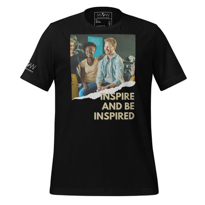 Inspire Black Motivational Men's T-Shirt