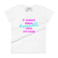 It Always Seems Impossible Until It’s Done Women’s Motivational White T-Shirt
