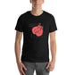 "It Is Not the Size of a Man, But the Size of His Heart" Boxing Gloves Men's Motivational Black T-Shirt