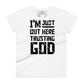 It Is Well Women’s Motivational White T-Shirt