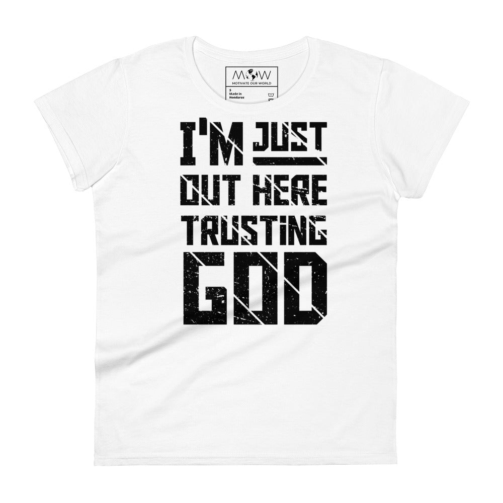 It Is Well Women’s Motivational White T-Shirt