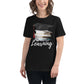 It’s A Beautiful Day For Learning Graduation Black Motivational Women’s T-Shirt Lifestyle