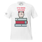It's Book O'Clock – Alarm Clock Edition White Motivational Men's T-Shirt