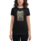 It’s Not Where You Go Women’s Motivational Black T-Shirt