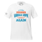 It's Not Whether You Get Knocked Down Men's Motivational White T-Shirt
