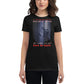 "It's Not Whether You Get Knocked Down" Women’s Motivational Black T-Shirt