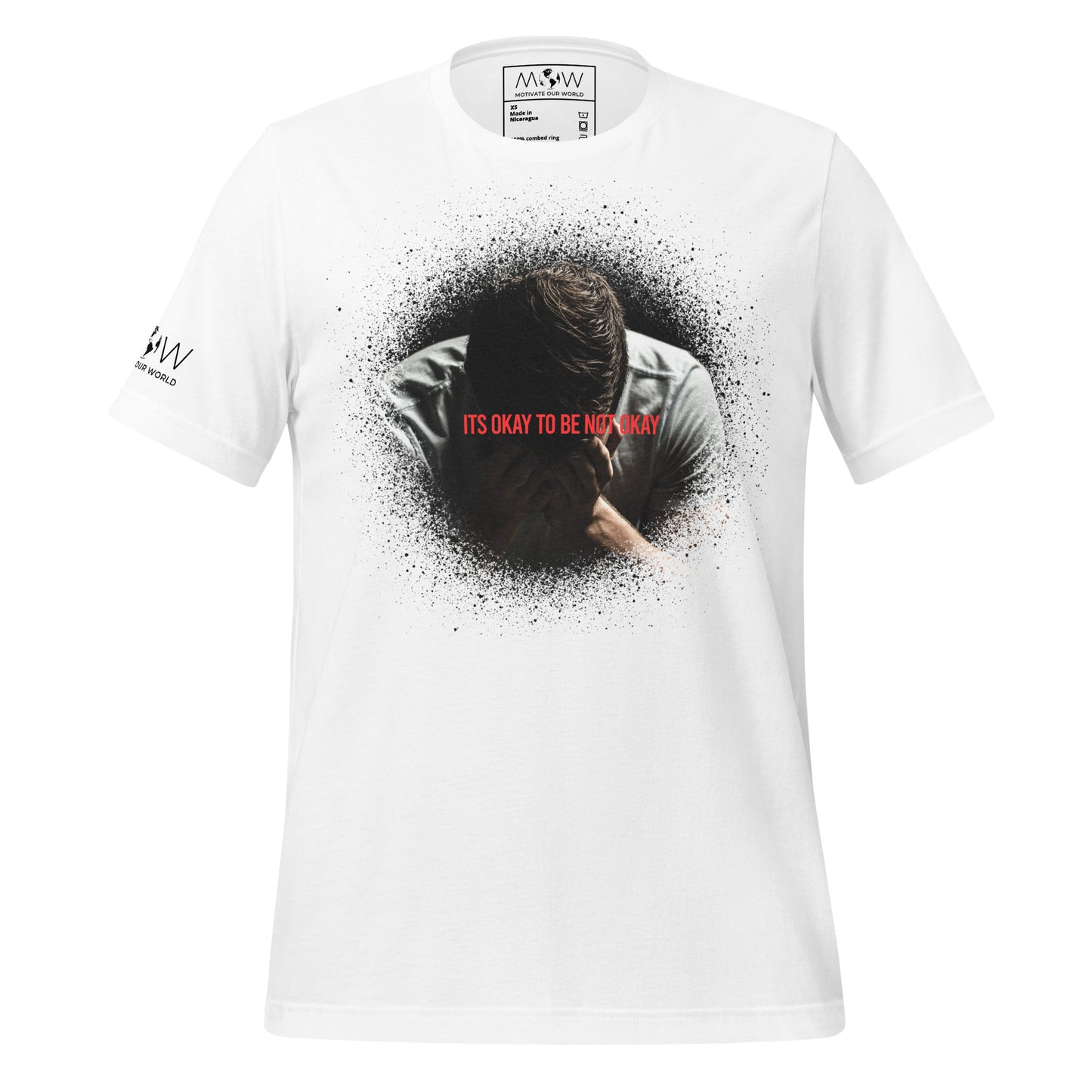 It's Okay to Be Not Okay - Resilience Edition White Motivational Men's T-Shirt