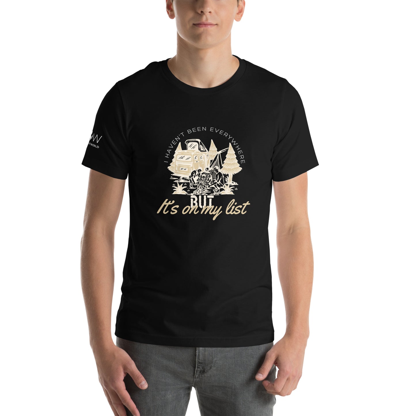 It’s On My List Men's Motivational Black T-Shirt