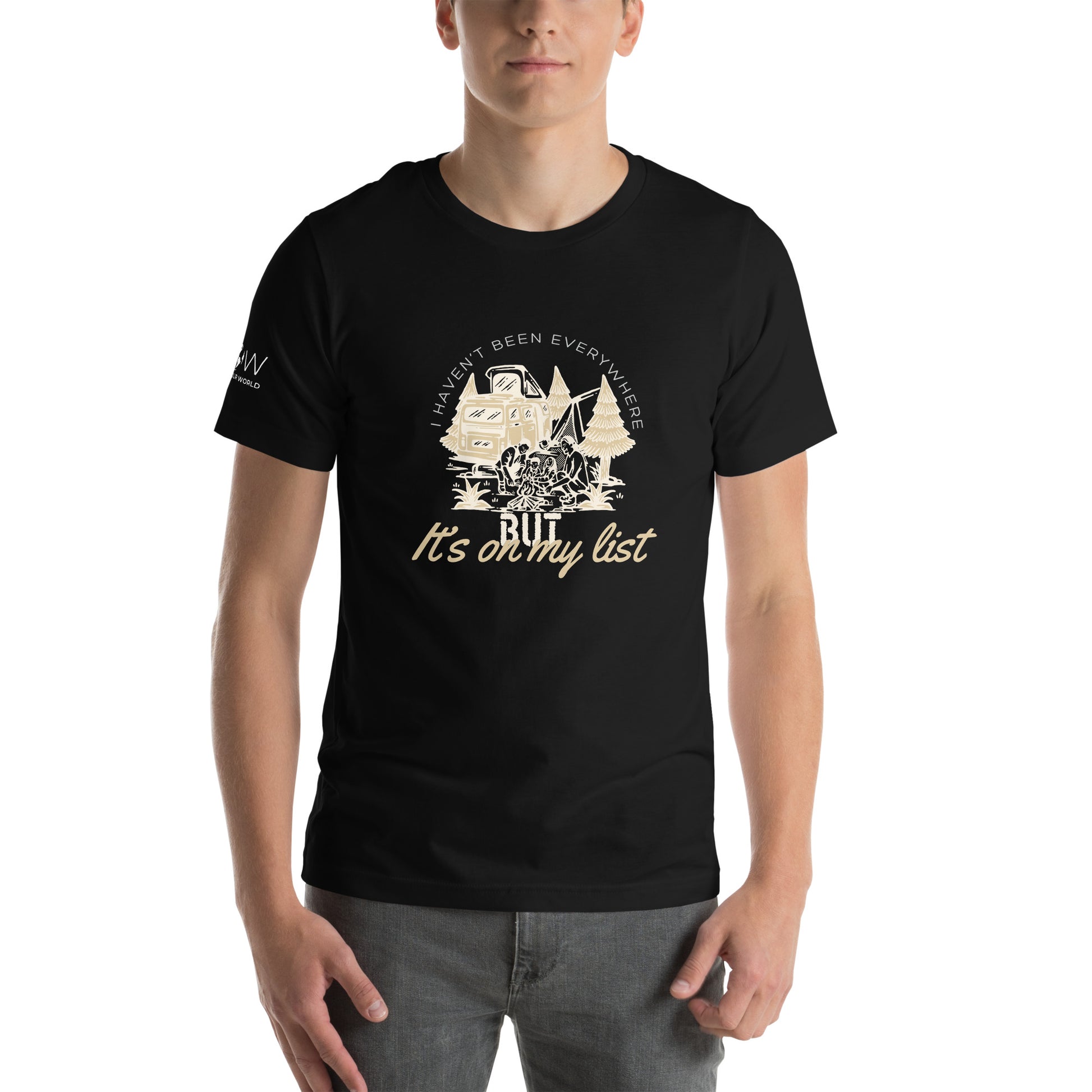 It’s On My List Men's Motivational Black T-Shirt