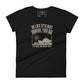 It’s Who You Travel With Women’s Motivational Black T-Shirt