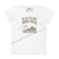 It’s Who You Travel With Women’s Motivational White T-Shirt