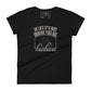 It’s Who You Travel With Women’s Motivational Black T-Shirt
