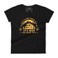 It's Who You Travel With Women’s Motivational Black T-Shirt