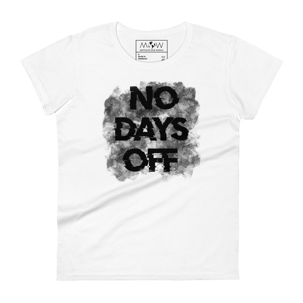 It’s a Slow Process, But Quitting Won’t Speed It Up Women’s Motivational White T-Shirt