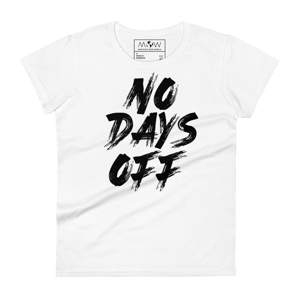 It’s a Slow Process, But Quitting Won’t Speed It Up Women’s Motivational White T-Shirt
