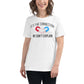 It’s the Connection We Can’t Explain – Magnet Edition White Motivational Women’s T-Shirt Lifestyle