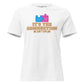 It’s the Connection We Can’t Explain White Motivational Women’s T-Shirt