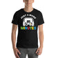 “Just 5 More Minutes”  Black Motivational Men's T-Shirt Lifestyle