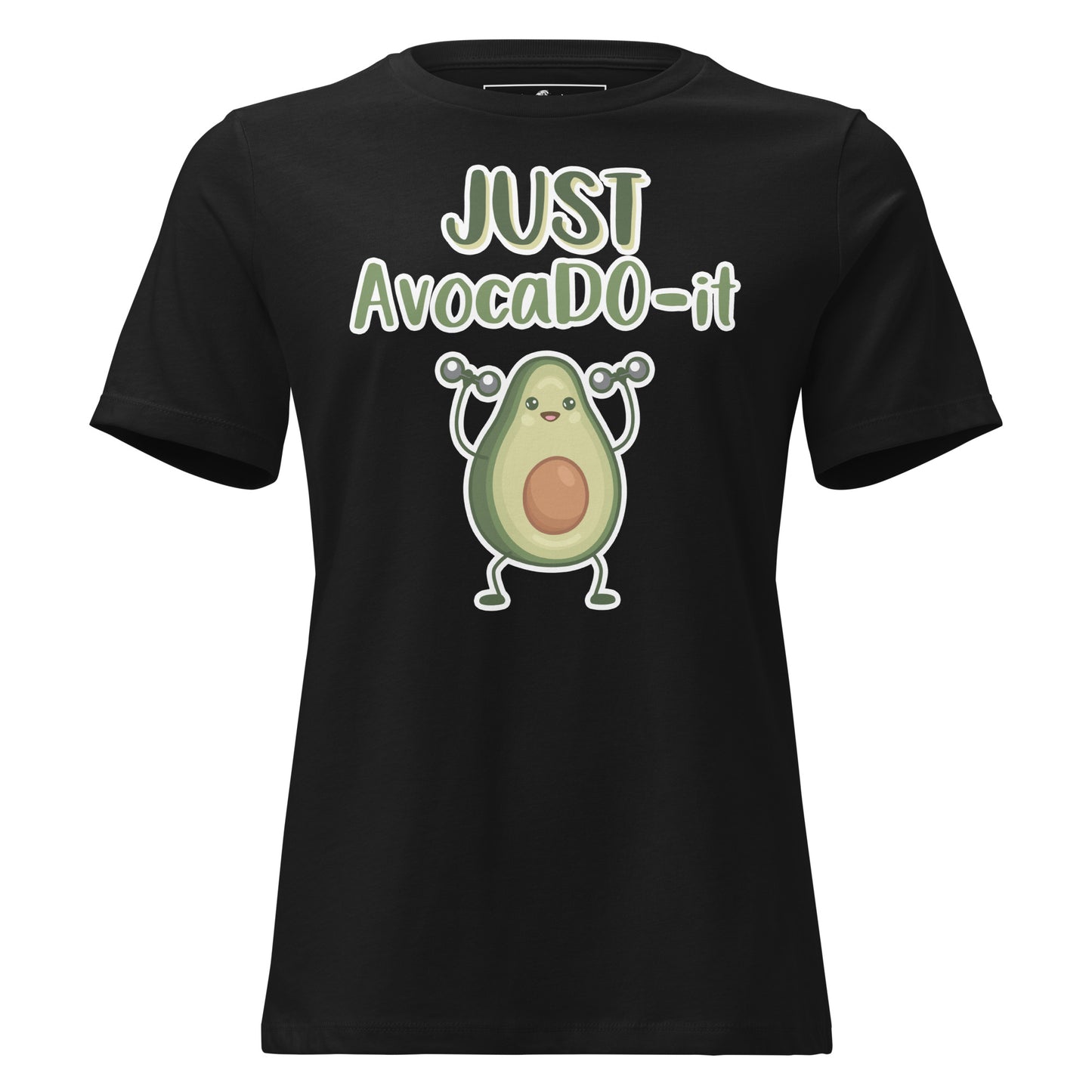 Just AvocaDO-it Black Motivational Women’s T-Shirt
