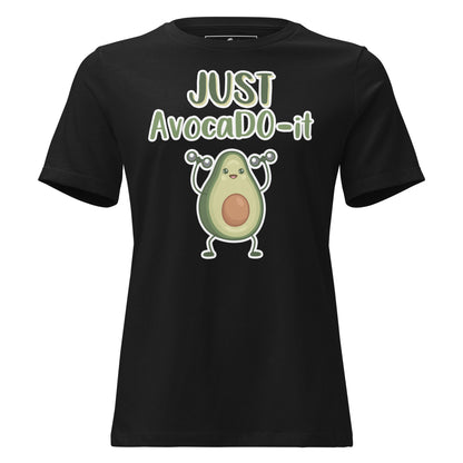 Just AvocaDO-it Black Motivational Women’s T-Shirt