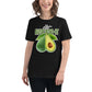 Just AvocaDO-it Fresh Avocado Black Motivational Women’s T-Shirt Lifestyle