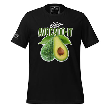 Just AvocaDO-it Men's Motivational Black T-Shirt