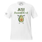 Just AvocaDO-it Men's Motivational White T-Shirt