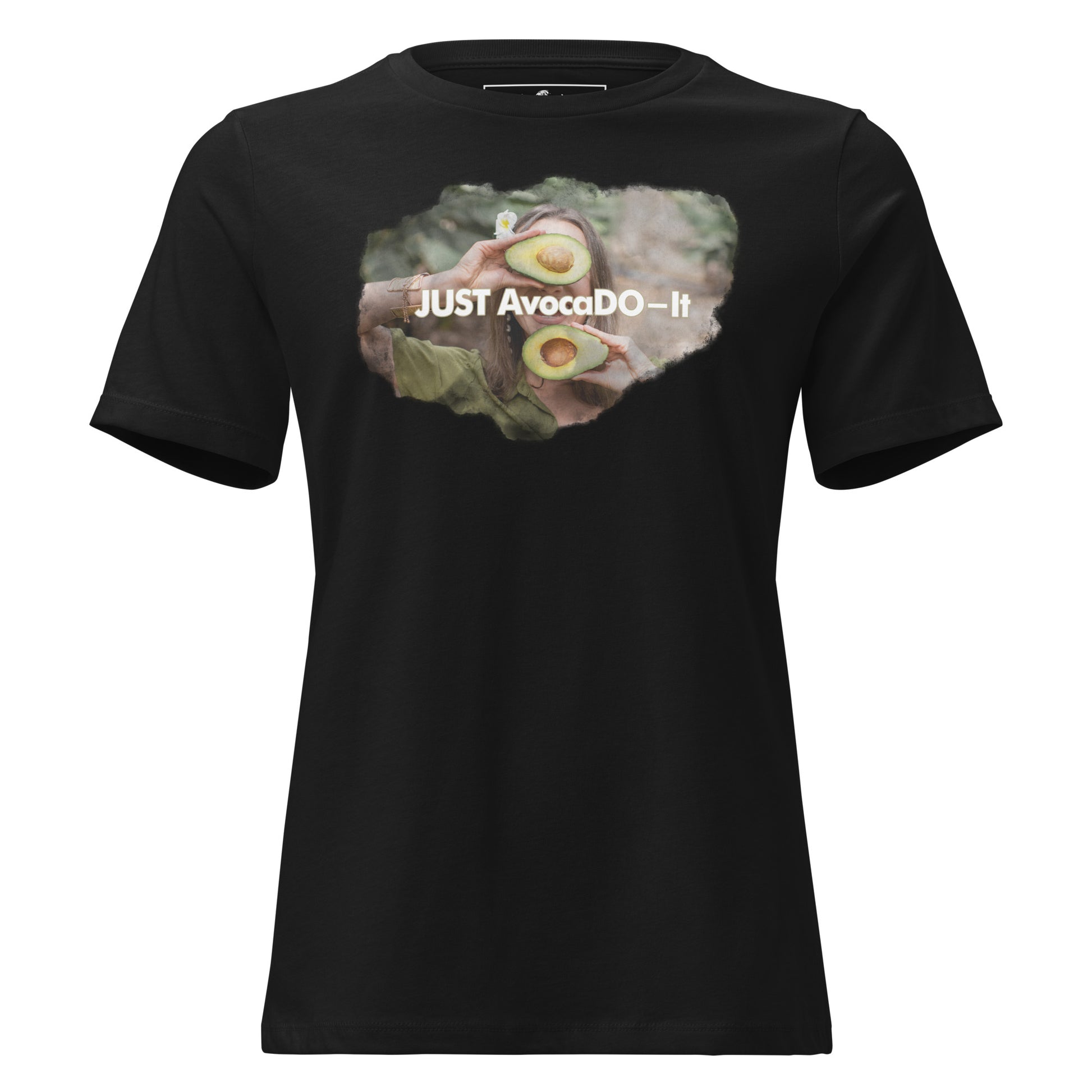 Just AvocaDO-it Photo Black Motivational Women’s T-Shirt