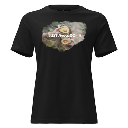 Just AvocaDO-it Photo Black Motivational Women’s T-Shirt