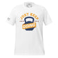 Just Keep Going (Kettlebell) Men’s Motivational White T-Shirt