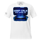 Keep Calm and Game On White Motivational Men's T-Shirt