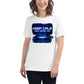 Keep Calm and Game On White Motivational Women’s T-Shirt Lifestyle