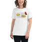 Keep Going V White Motivational Women’s T-Shirt Lifestyle