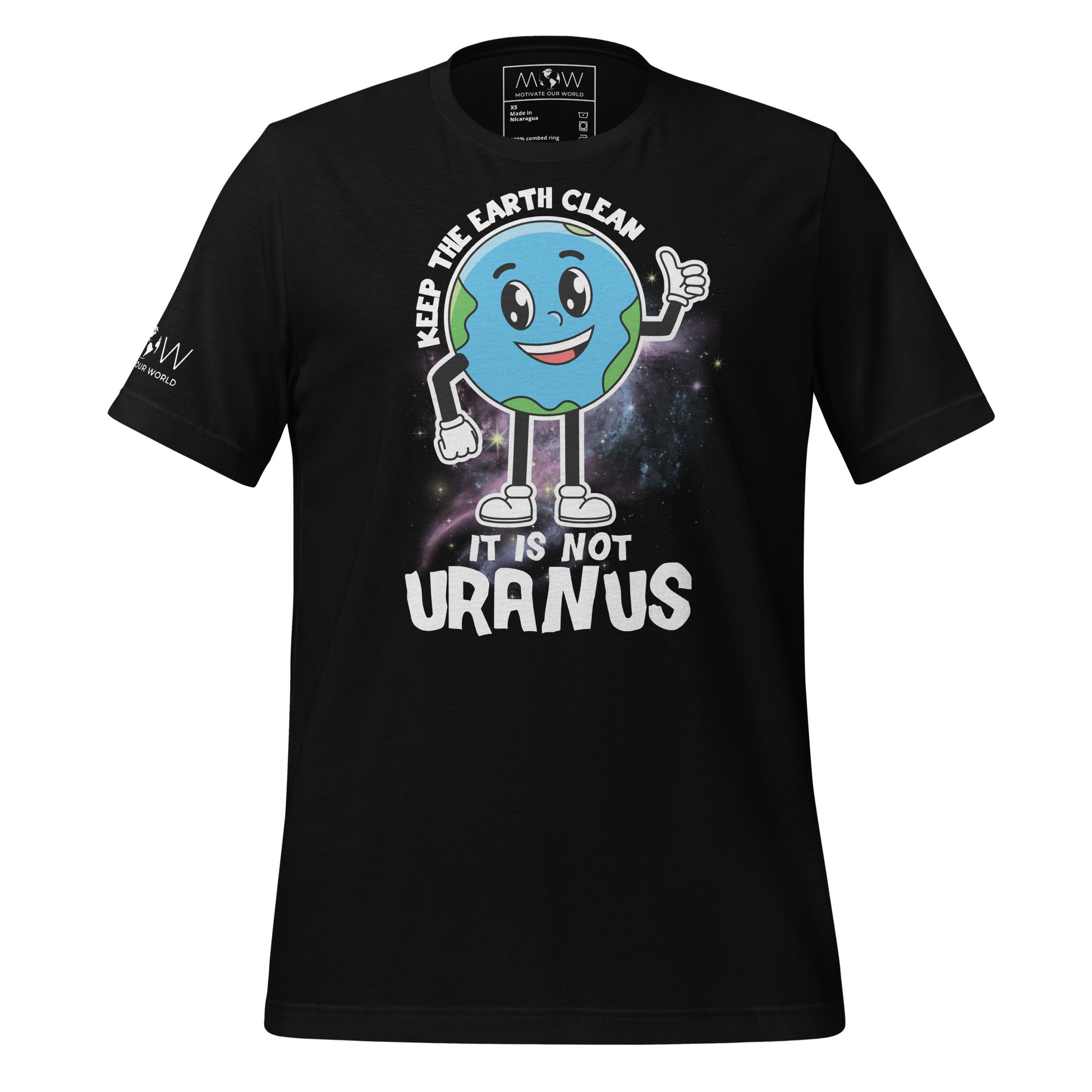 Keep It Cool Men's Motivational Black T-Shirt